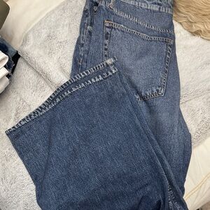 Rag & Bone Textured Blue Jeans